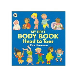 My First Body Book Head To Toes 我的本身体认知绘本 从头到脚 认识自己 儿童科普英语故事绘本 英文原版书