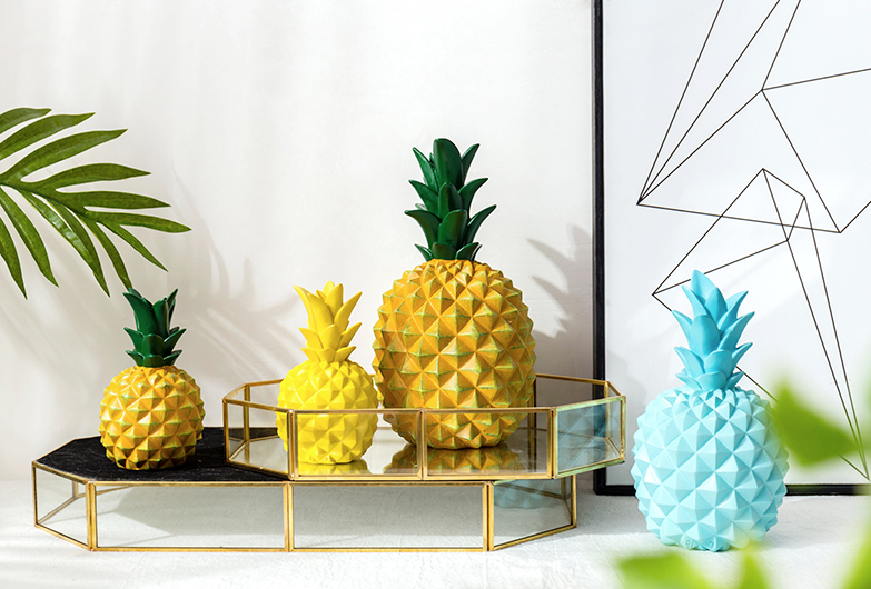 11日0点:时光巴士 菠萝造型创意摆件 小号