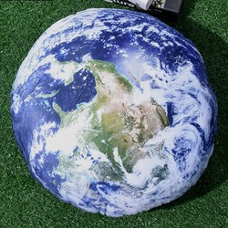 俏空间 儿童3D星球抱枕 30*30cm含芯