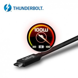 CalDigit Cable Thunderbolt 3数据线 (黑色、0.7m)