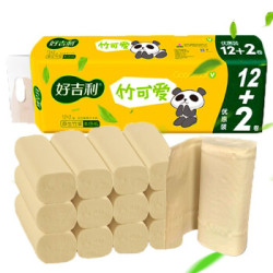 好吉利 无芯卷纸 4层 14卷 *3件