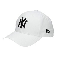 中亚Prime会员：New Era MLB Basic NY Yankees 9Forty 男士可调节棒球帽 White *2件