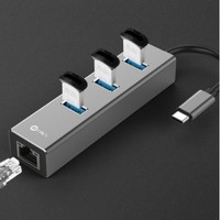 Kaiboer 开博尔 Type-C扩展坞（USB3.0*3、千兆网卡）