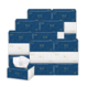 妮飘（nepia）抽纸抽取式面巾纸柔滑羢品系列3层 130抽*24包纸巾（中规格） 整箱销售 *5件