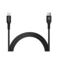 AKAVO 爱否开物 3号线 USB-C to Lightning MFi认证 PD快充线 1米 