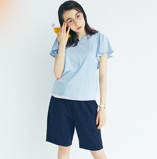 UNIQLO 优衣库 416801 女装荷叶边T恤