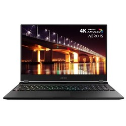 GIGABYTE 技嘉 RP75 NewAero15-SA 15.6英寸游戏本（i7-9750H、8GB、256GB、GTX1660Ti、4K OLED）