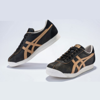 Onitsuka Tiger 鬼冢虎 运动休闲鞋 中性 李宇春同款 TIGER CORSAIR系列  1183A055-250 黑色 42.5