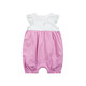 Maxwin kids 马威 3-18个月 婴儿拼接灯笼裤连体衣