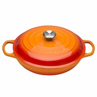 中亚Prime会员：Le Creuset 酷彩 珐琅铸铁浅底锅 26cm