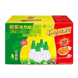 榄菊 电热蚊香液 4瓶1器