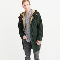 Abercrombie & Fitch 215809 男士派克大衣