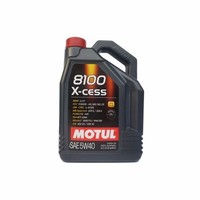 MOTUL 摩特 8100X-CESS 全合成汽车发动机油润滑油 5W-40 SN级 5L 欧盟进口 *4件