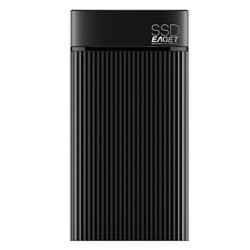 忆捷（EAGET）256GB Type-c USB3.1移动硬盘 固态（PSSD）M3 全金属磨砂质感迷你便携