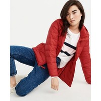 反季特卖：Abercrombie & Fitch 207907 女士轻便棉服夹克