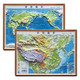 京东PLUS会员、凑单品：《凹凸立体地图：中国地形+世界地形》