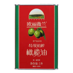 欧丽薇兰 Olivoilà 特级初榨橄榄油 红装1L *3件