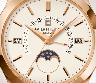 Patek Philippe 百达翡丽 超级复杂功能时计系列 5496R-001 玫瑰金万年历腕表