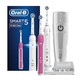 绝对值：Oral-B 欧乐-B Smart 5 5000 声波电动牙刷 2只装