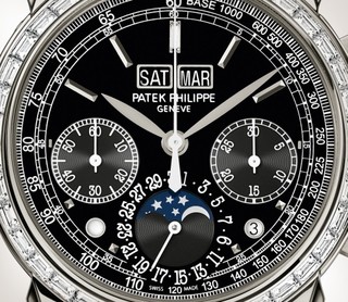 Patek Philippe 百达翡丽 超级复杂功能时计系列 5271P-001 黑色表盘计时腕表