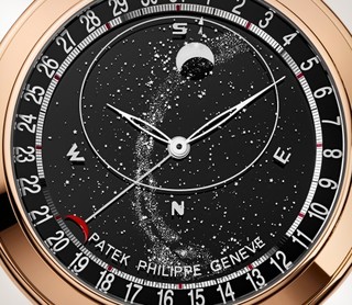 Patek Philippe 百达翡丽 超级复杂功能时计系列 6102R-001 星空世界玫瑰金腕表