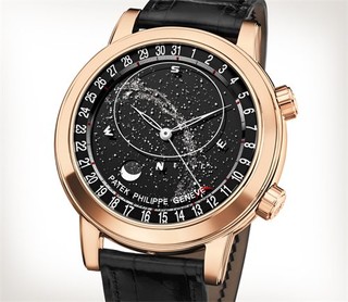 Patek Philippe 百达翡丽 超级复杂功能时计系列 6102R-001 星空世界玫瑰金腕表