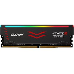 光威（Gloway）DDR4 8GB 3200频 台式机内存条 TYPE-β系列-严选颗粒/RGB灯条/终生质保