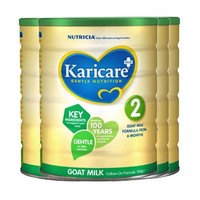 预定：Karicare 可瑞康 婴幼儿羊奶粉 2段 900g 4罐装