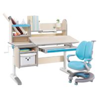 爱果乐 儿童学习桌小学生书桌实木 写字桌椅套装可升降 课桌椅家用