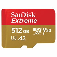 SanDisk 闪迪 Extreme 至尊极速移动版 512GB TF（MicroSD）存储卡