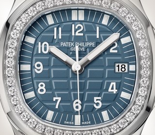 Patek Philippe 百达翡丽 AQUANAUT系列 5067A-025 蓝色表盘石英腕表