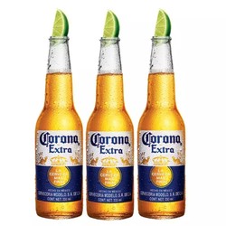 Corona 科罗娜 啤酒墨西哥原装进口 330ml*3瓶 *6件