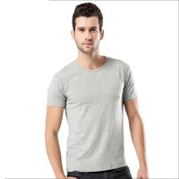 Nan ji ren 南极人 1件装男士背心纯棉螺纹运动弹力修身男式打底汗衫 灰色XL N695X20751 (灰色、XL、纯棉)