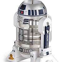 ThinkGeek 星球大战咖啡机 R2D2 限量版 4 杯法式印记 - 包括玻璃瓶、水壶和过滤器