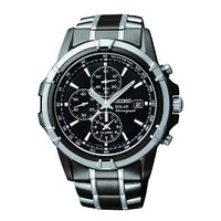 中亚Prime会员：SEIKO 精工 SSC143 男士太阳能腕表