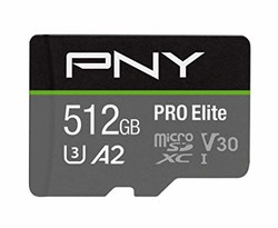 PNY U3 Pro Elite MicroSD卡 512GB