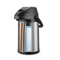 SIMELO 施美乐 4044 304不锈钢保温壶 3L 本色