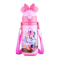 Disney 迪士尼 WD-3476 304不锈钢保温杯 440ml 米妮粉