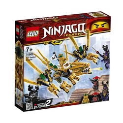 LEGO 乐高 Ninjago 幻影忍者系列 70666 幻影忍者黄金飞龙