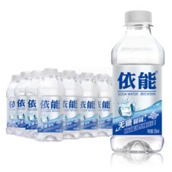 依能 加锌无糖无汽 弱碱苏打水  350ml*24瓶 *4件