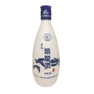 会稽山 绍兴黄酒 东风精雕六年陈 瓶装 500ml