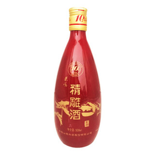 会稽山 绍兴黄酒 东风 10年陈精雕黄酒 500ml 瓶装