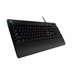 Logitech G213 Prodigy 游戏键盘， RGB 背光