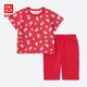 19号：：婴儿/幼儿 (UT) Peppa Pig睡衣(短袖) 414869 优衣库UNIQLO
