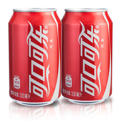 Coca Cola 可口可乐 汽水 330ml 24罐 铝罐装