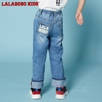LALABOBO 儿童牛仔裤 L02C-KXCK19