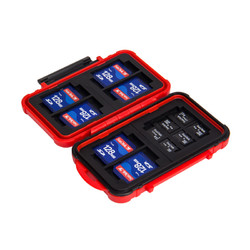 锐玛 相机存储卡盒 收纳卡包SD CF XD TF卡防水 单反数码内存卡盒