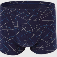 恒源祥 男士内裤男平角裤中腰男式四角裤短裤头棉内裤4条礼盒装 G0171-B 175(XL) (灰色、XL、三角裤、棉质)