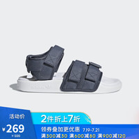 阿迪达斯 官方三叶草 ADILETTE SANDAL 2.0 W 女子 凉鞋 CQ2672 *2件