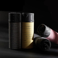 恒源祥 内裤男士中腰平角裤 暗条纹舒适透气四角裤 混色4条装170/95 TC-1251 (红色、170/95、平角裤、再生纤维面料)